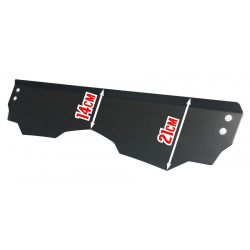 Demi Pare-brise polycarbonate XRW Zforce 500/800/1000 CF Moto