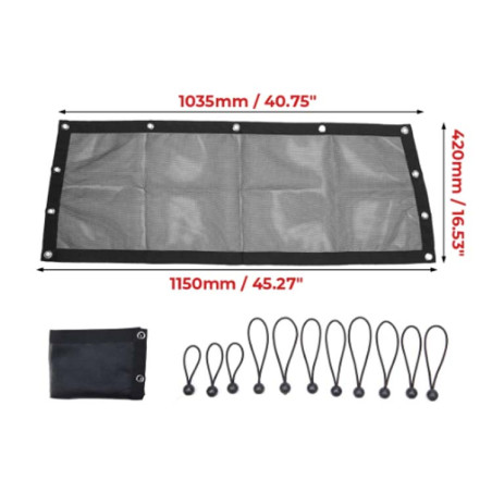 Stop Vent Arrière RZR PRO XP 1000 Polaris