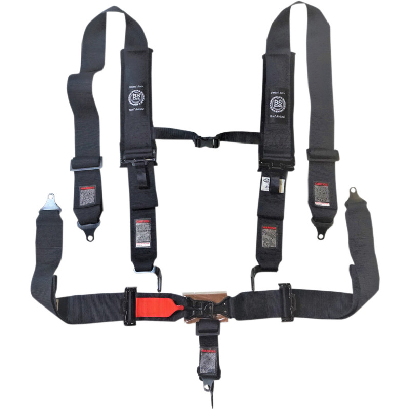 Harnais De Sécurité 5 points LATCH Noir BS SAND SSV