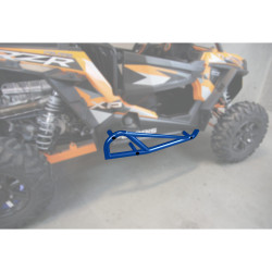 Protections Latérales Acier Bleu RZRS 1000 Polaris