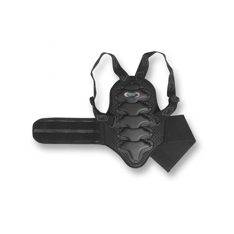 Protection dorsale avec ceinture UFO noir enfant 5-7 ans
