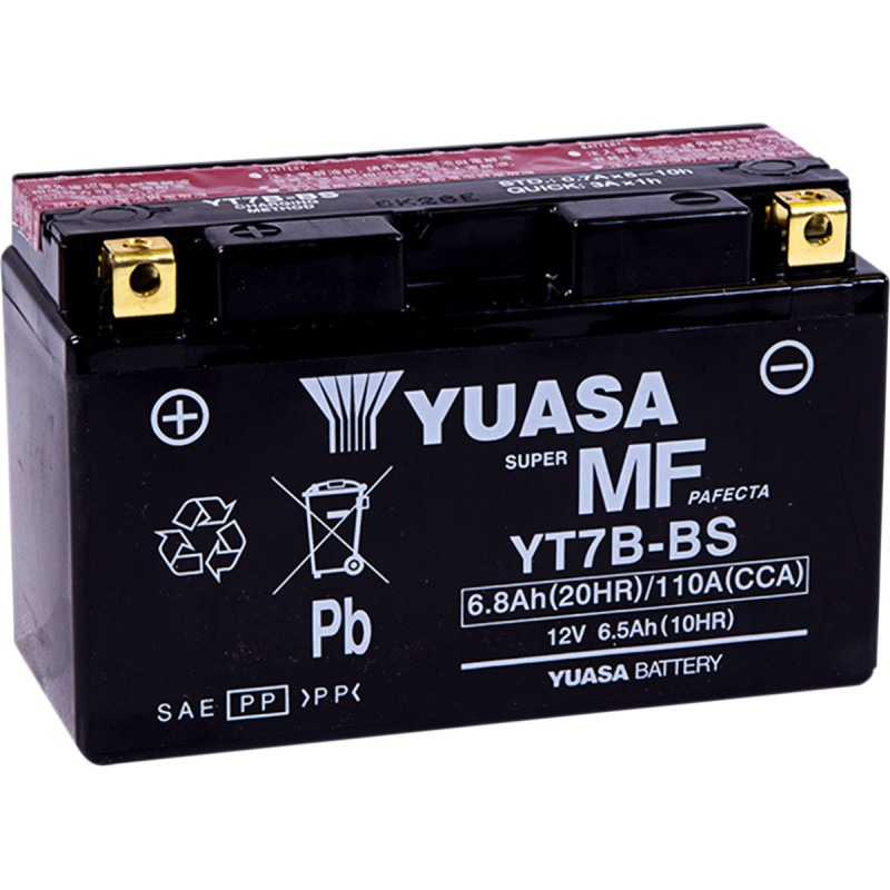 Batterie YT7B-BS YUASA 450 DS Can-am
