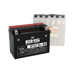 Batterie Type Origine YTX15L-BS sans entretien livrée avec pack acide 650 DS Can Am Bombardier