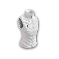 Gilet chauffant CAPIT WarmMe blanc femme