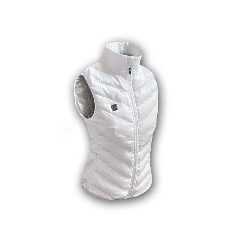 Gilet chauffant CAPIT WarmMe blanc femme
