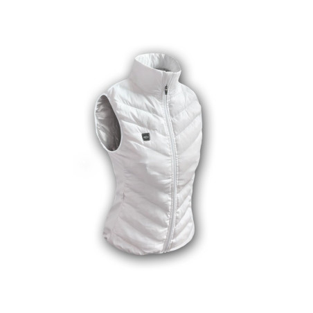 Gilet chauffant CAPIT WarmMe blanc femme