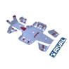 Kit Protection Aluminium Complet RIVAL 450 Kodiak Yamaha