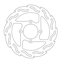 Disque de Frein Arrière MOTO-MASTER 350 Banshee Yamaha