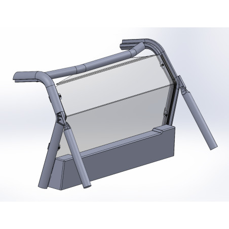 Pare-brise DIRECTION 2 arrière CAN-AM MAVERICK TRAIL