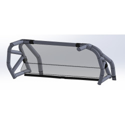 Pare-brise DIRECTION 2 arrière Polaris RZR Pro XP