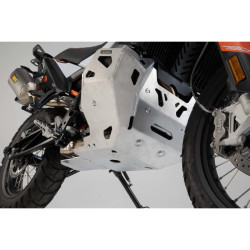 Sabot moteur. Argent. KTM 790 Adventure / R (18-)