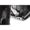 Extension avant de protection de moteur. Noir/Gris. BMW R1200 (12-), R1250 (18-)