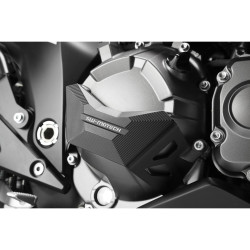 Protection de carters moteur. Noir. Kawasaki Z 800 (12-16)
