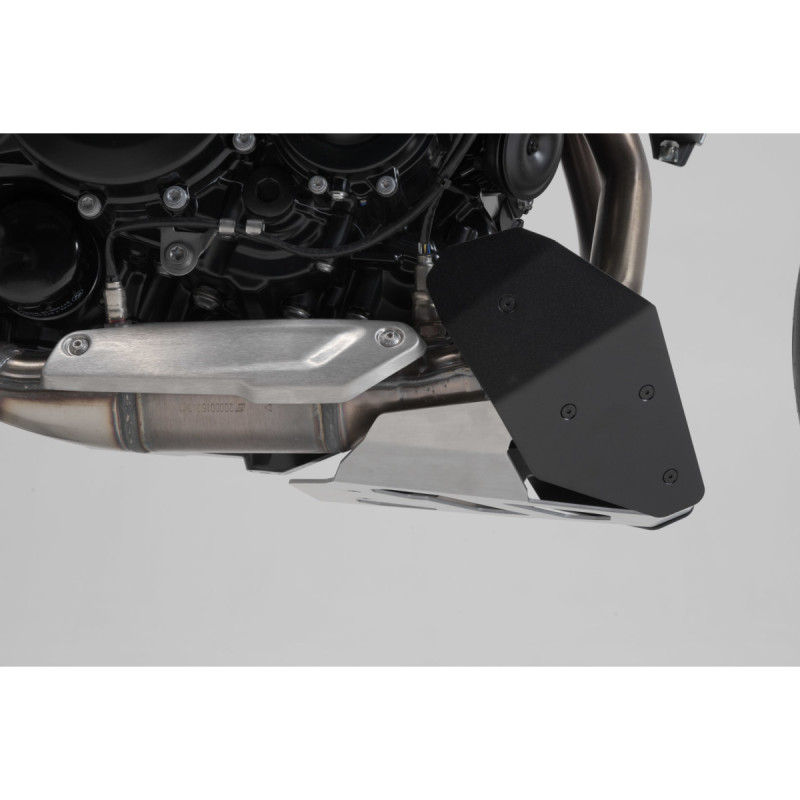 Sabot moteur urbain. Noir/Argent. BMW F 900 R / XR (19-)