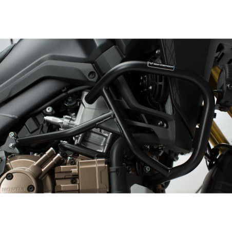 Crashbars. Noir. Honda CRF1000L Africa Twin (15-)