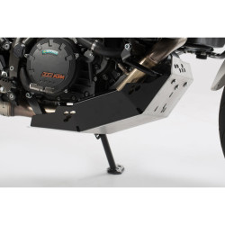 Sabot moteur. Noir/Gris. KTM 1290 Super Adventure (14-)