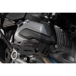 Protections de cylindres. Noir. Modèles BMW R 1200 (12-)