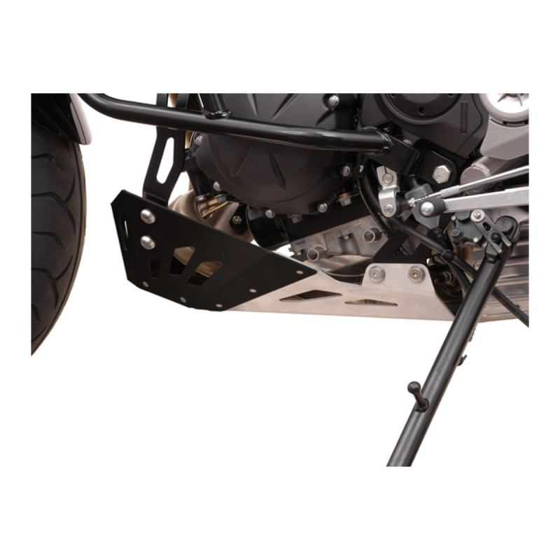 Sabot moteur. Noir. Kawasaki Versys 650 (07-14)