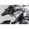 Crashbar haut. Noir. BMW R 1200 GS (12-16)