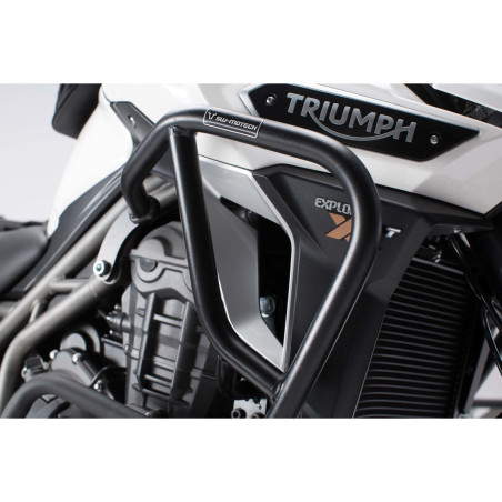 Crashbar. Noir. Triumph Tiger 1200 / Explorer (15-)