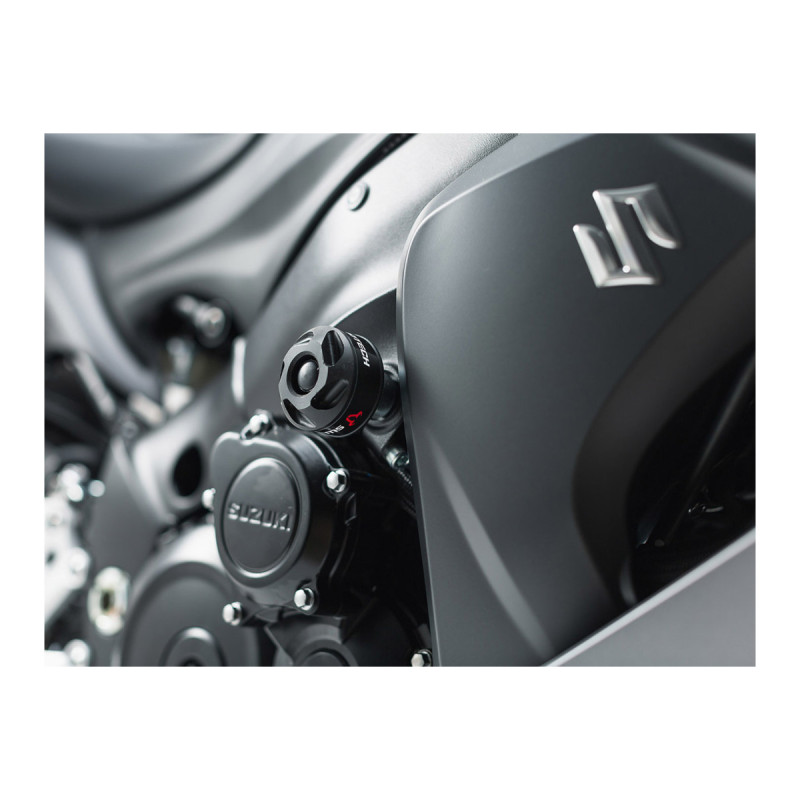 Kit de patins de cadre. Noir. Suzuki GSX-S 1000 (15-)