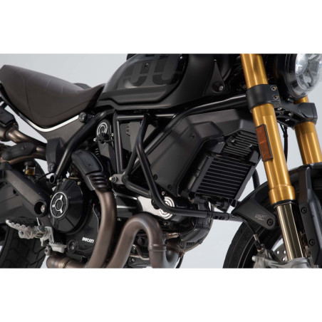 Crashbar. Noir. Modéles Ducati Scrambler 1100 (17-)