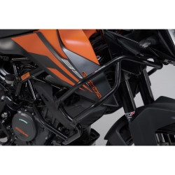 Crashbar supérieur pour crashbar d’origine KTM. Noir. KTM 390 Adv (19-)