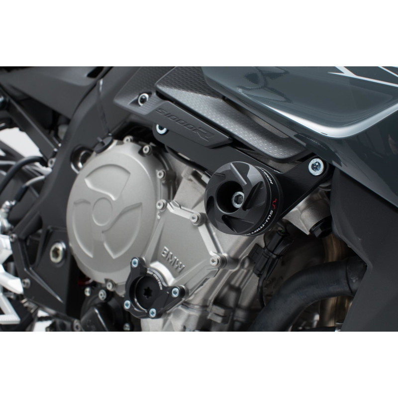 Kit de patins de cadre. Noir. BMW S1000R (16-)