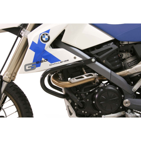 Crashbar. Noir. BMW G650 xChal/xCount/xMoto (06-09)