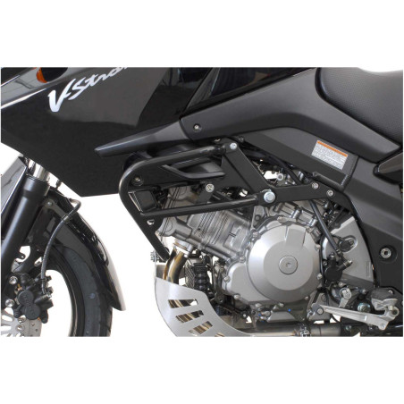 Kit de patins de cadre. Noir. Kawasaki Z 800 (12-16)