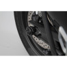 Roulettes de protection pour bras oscillant. Noir. Triumph Tiger 800 (10-) / 900 (19-)