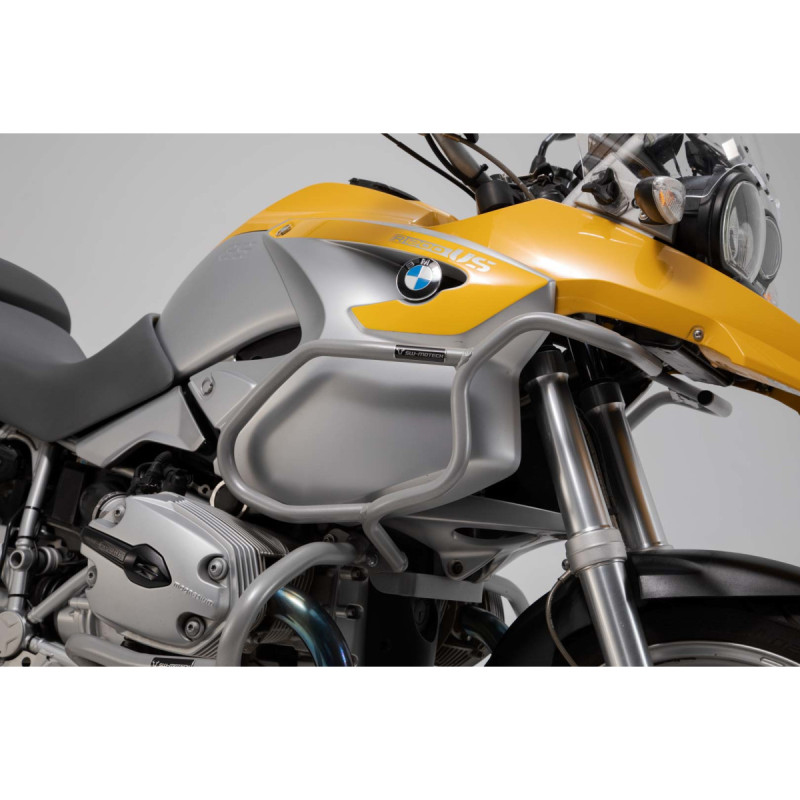 Crashbar haut. Argent. BMW R1200 GS (04-07). Seul avec crashbar