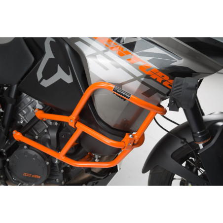 Crashbar supérieur pour crashbar d’origine KTM. Orange. KTM 1050 (14-)/ 1190 Adventure/ R (13-)
