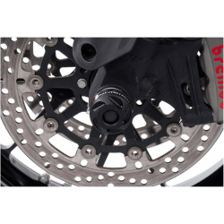 Roulettes de protection de fourche. Noir. Modéles KTM