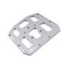 Porte-bagages ALU-RACK. Gris. BMW R 1150/R 1100 GS