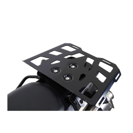 Plateau dextension ALU-RACK. 43x27 cm. Fonction QUICK-LOCK. Aluminium. Noir