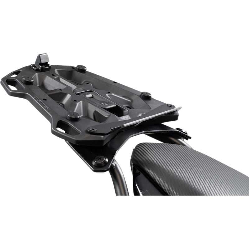 Platine d’adaptation pour porte-bagage STREET-RACK. Pour Givi/Kappa avec Monolock. Noir