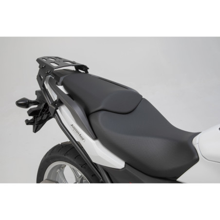 Porte-bagages STREET-RACK. Noir. Honda NC750X / NC750S (16-)