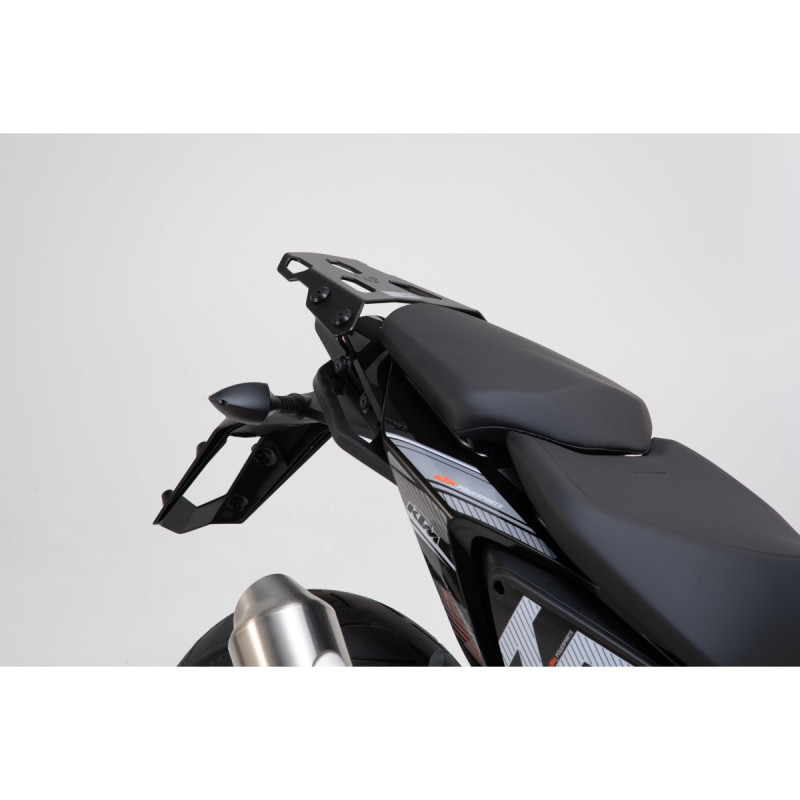 Porte-bagages STREET-RACK. Noir. KTM 690 Duke / R (11-)