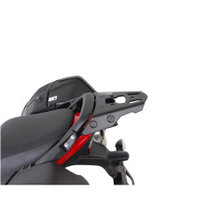 Porte-bagages ALU-RACK. Noir. Triumph Sprint ST 1050 / Tiger 1050 SE