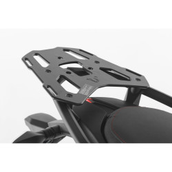 Porte-bagages ALU-RACK. Noir. Ducati Multistrada 1200/S, Hyperstrada
