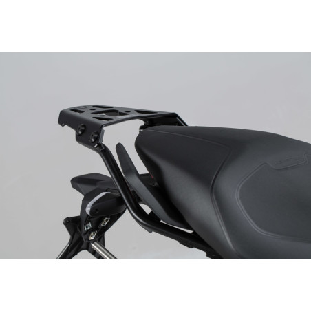Porte-bagages ALU-RACK. Noir. Ducati Monster 821 / 1200 (14-17)
