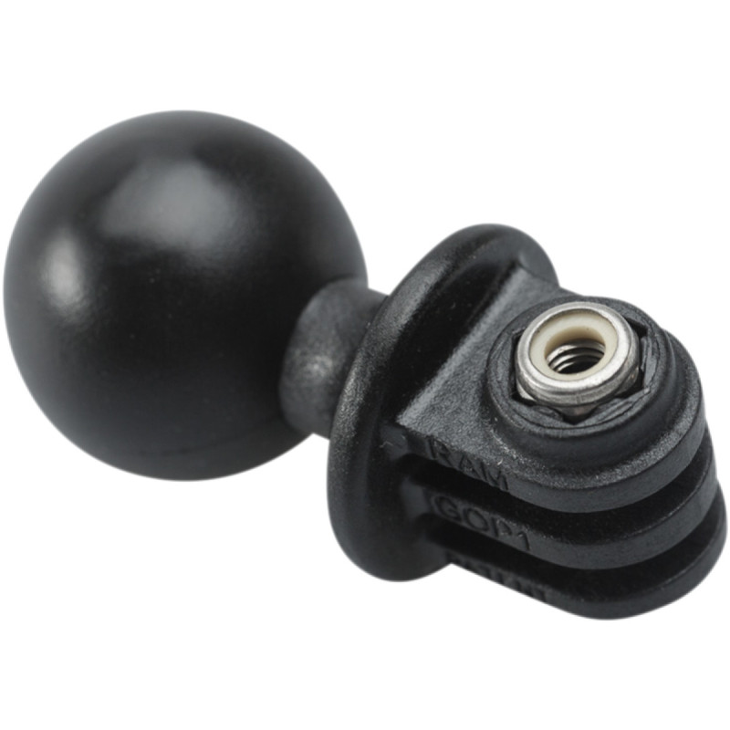 Boule universelle avec adaptateur pour GoPro. Noir