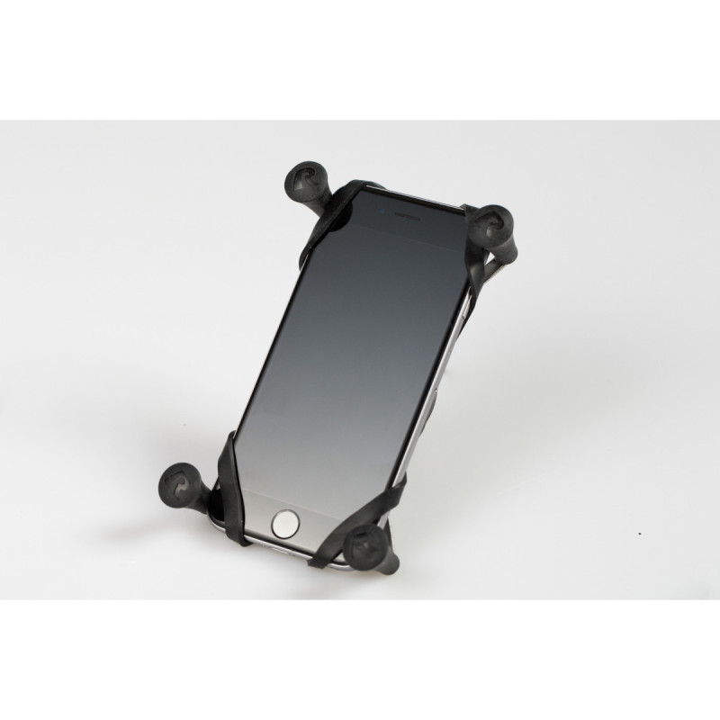 Support téléphone RAM X-Grip. Boule 1" pour bras RAM. Largeur de 2.2 à 8.2 cm