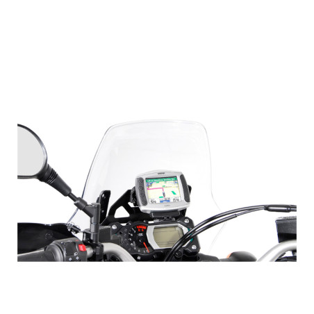 Support GPS pour cockpit. Noir. Yamaha XT1200Z Super Ténéré (10-13)