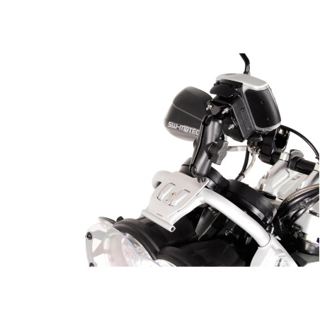 Support GPS pour Cockpit. Noir. BMW R 1200 GS (08-12)
