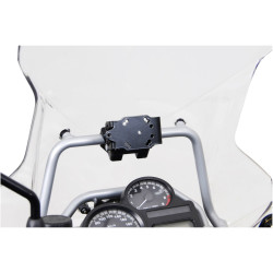 Support GPS pour barre Ø 17 mm. Noir. BMW R 1200 GS Adventure (08-)