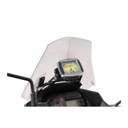 Support GPS pour cockpit. Noir. Kawasaki Versys 1000 (12-14)