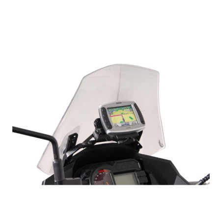 Support GPS pour cockpit. Noir. Kawasaki Versys 1000 (12-14)