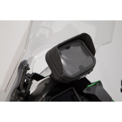 Support GPS pour cockpit. Noir. Kawasaki Versys 1000 (18-)